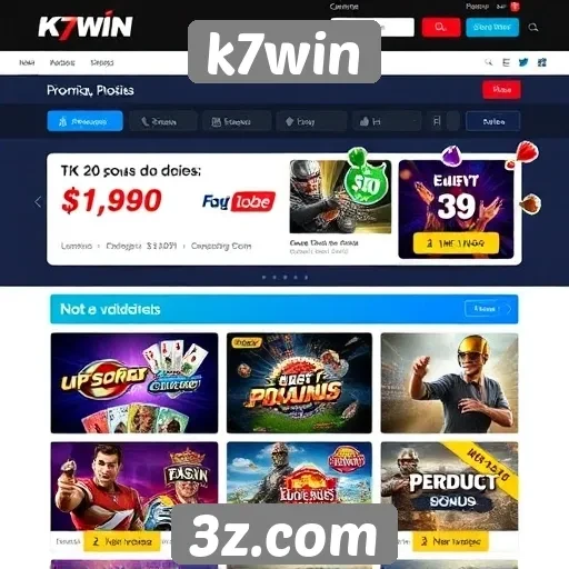 website k7win apresenta promoções atraentes